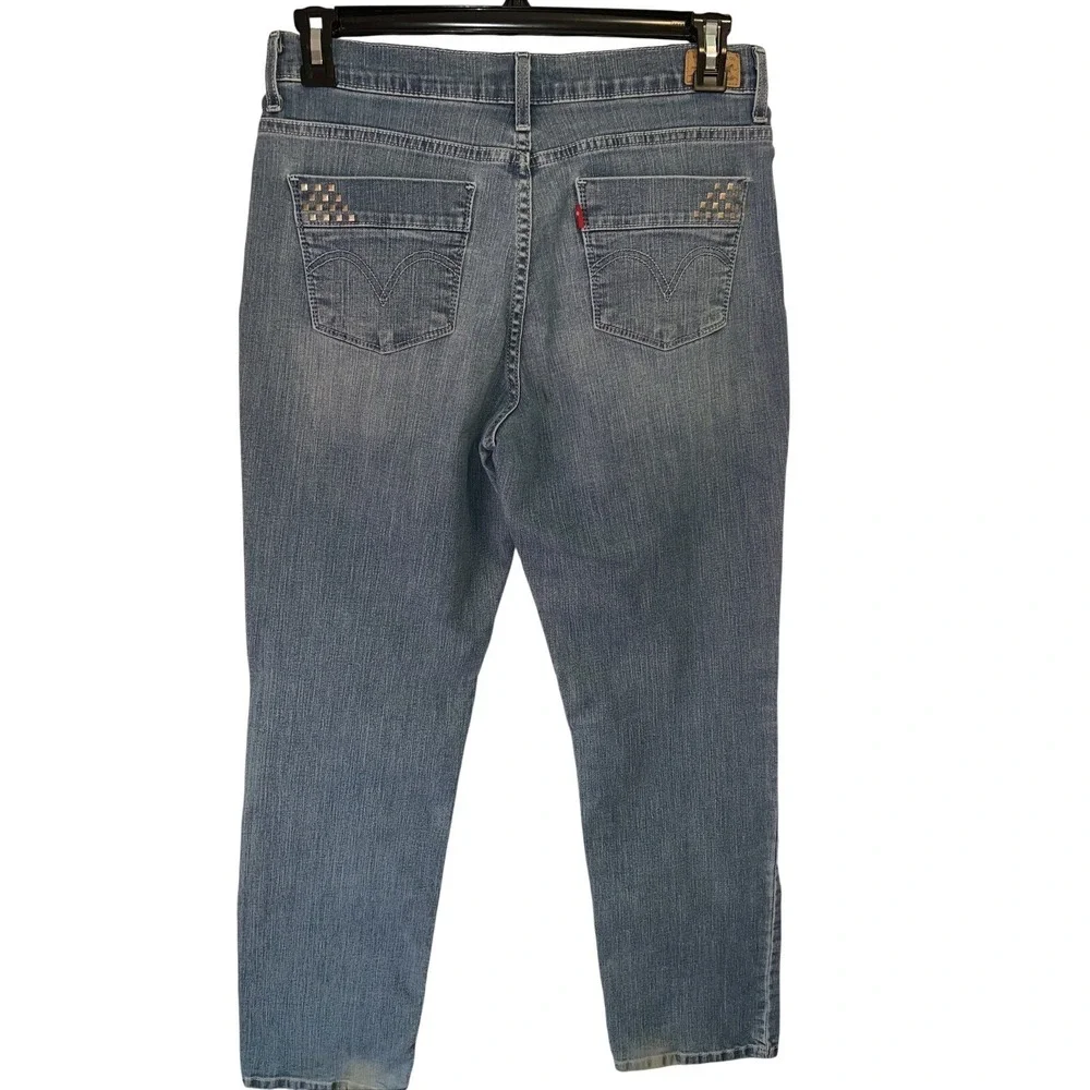 Levi's 512 Perfectly Slimming High‎ Rise Women's Straight Leg Jeans - SZ 14